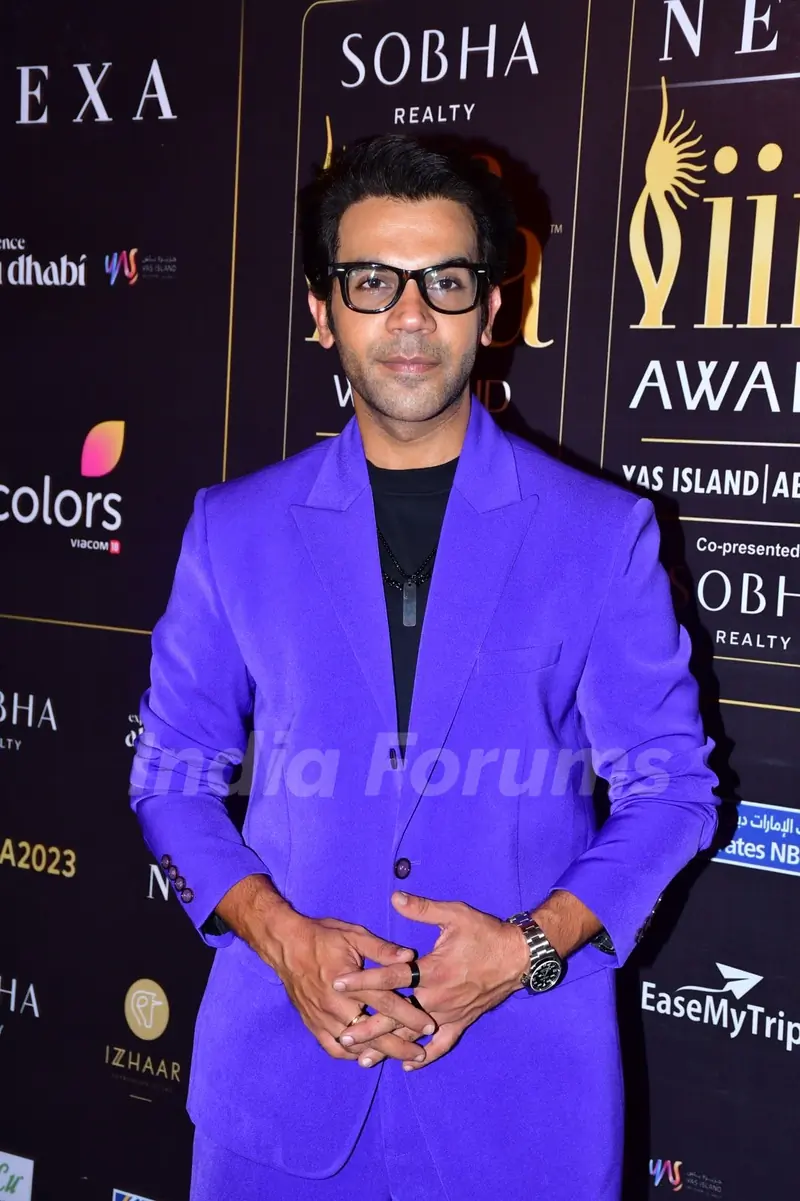 Rajkummar Rao attend the press conferance of IIFA 2023
