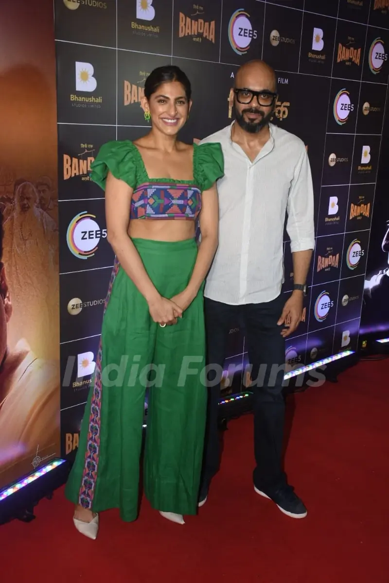 Celebrities attend the premiere of Bandaa