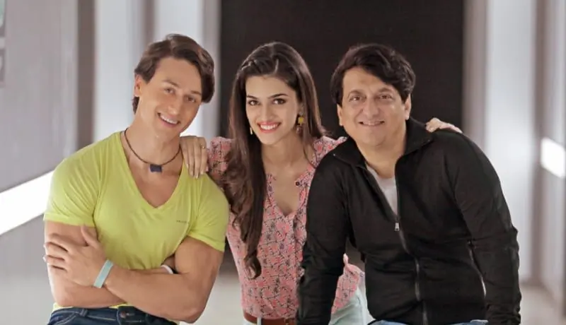 Tiger, Kriti and Sajid