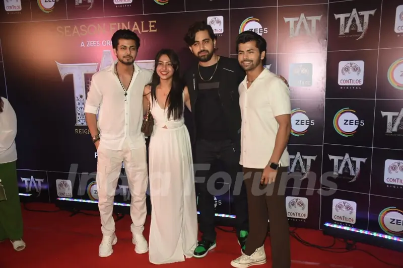 Siddharth Nigam, Abhishek Nigam, Reem Sammer Shaikh, Zain Imam grace the premiere of Taj: Reign of Revenge