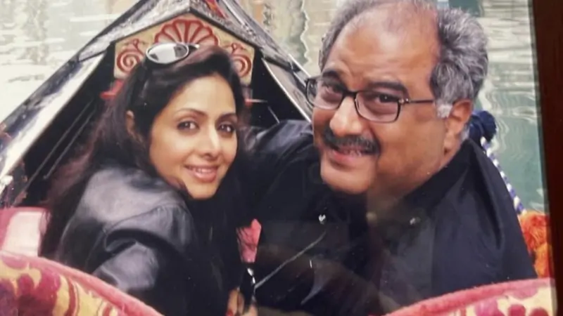 Sridevi and Boney Kapoor
