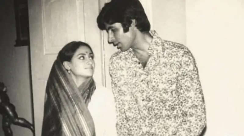 Jaya and Amitabh Bachchan