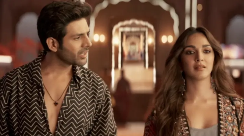 Kartik Aaryan and Kiara Advani 