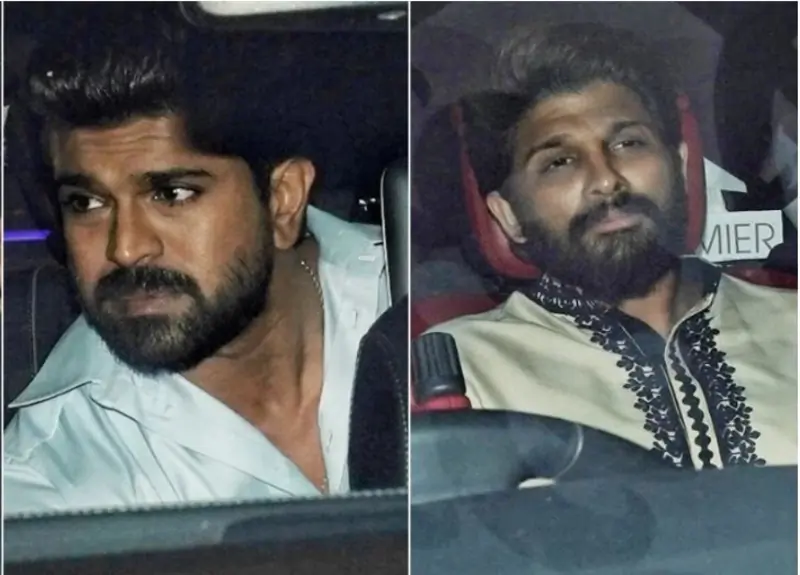 Ram Charan and Allu Arjun