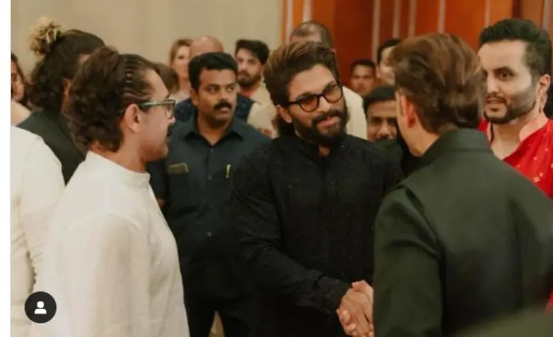 Aamir Khan, Hrithik Roshan and Allu Arjun