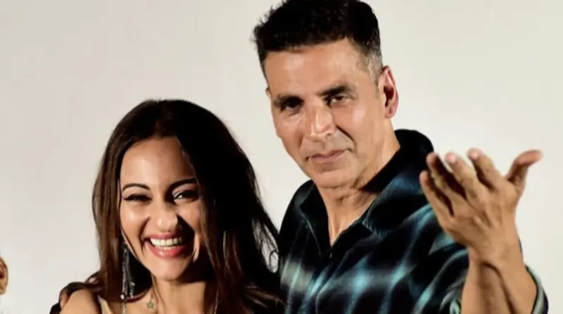 Sonakshi Sinha and Akshay Kumar 