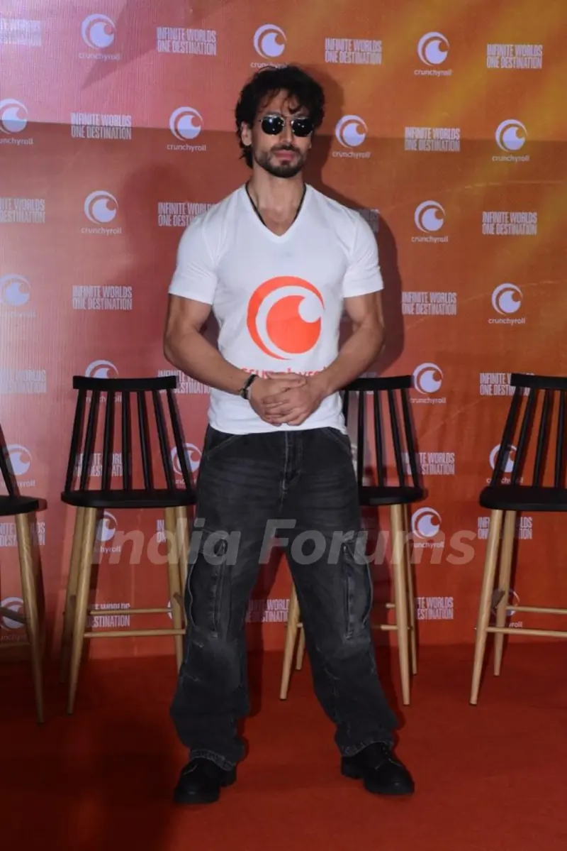 Tiger Shroff and Rashmika Mandanna attend Crunchyroll app launch in Mumbai