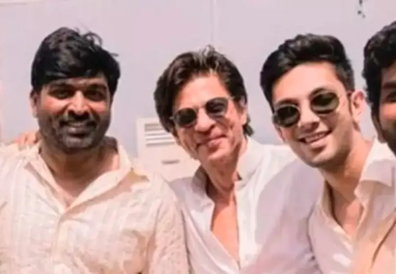 Vijay Sethupathi, Shah Rukh Khan and Anirudh Ravichander