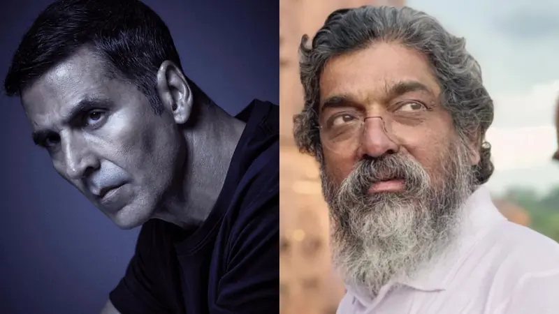 Akshay Kumar and Nitin Desai
