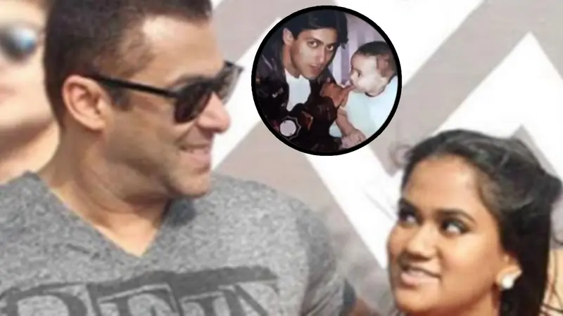 Salman Khan and Arpita Khan Sharma