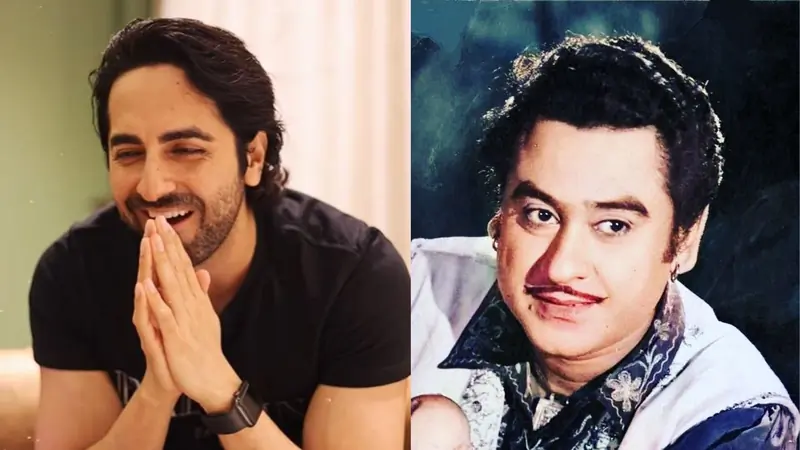 Ayushmann Khurrana and Kishore Kumar