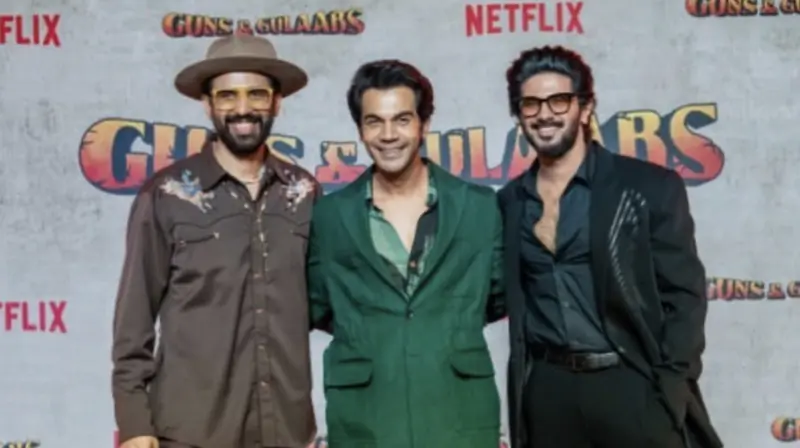Gulshan Devaiah, Rajkummar Rao and Dulquer Salmaan