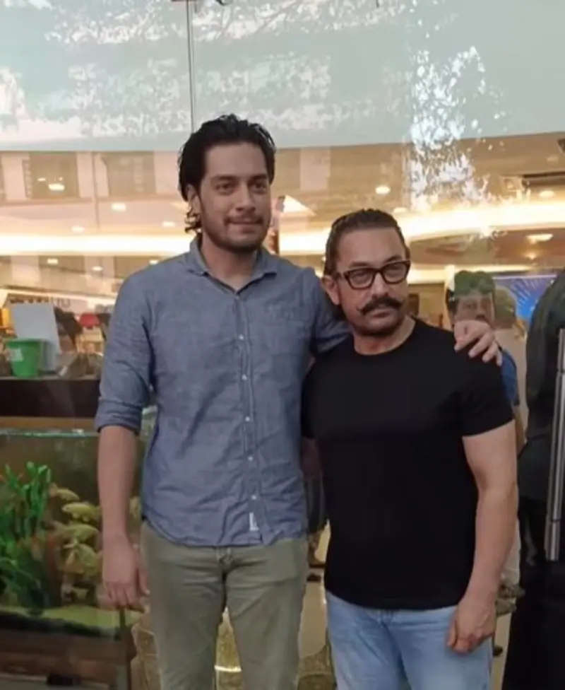 Aamir and Junaid Khan