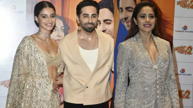 Ananya Panday, Ayushmann Khurrana and Nushrratt Bharuccha