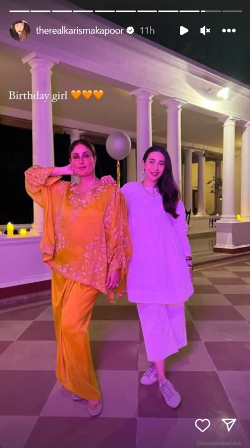 Kareena and Karisma