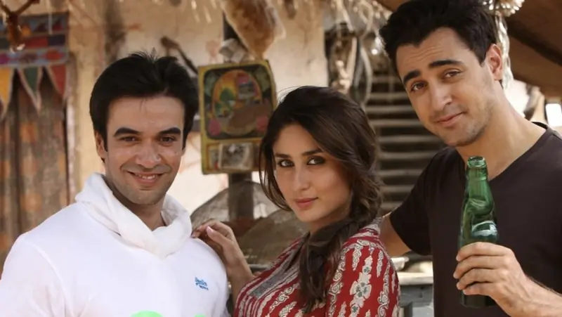 Punit, Kareena Kapoor and Imran Khan 