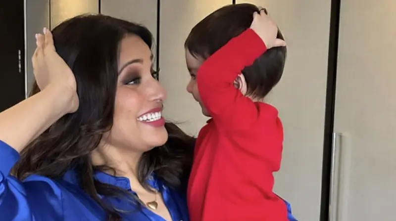 Bipasha Basu and Devi Basu Singh Grover