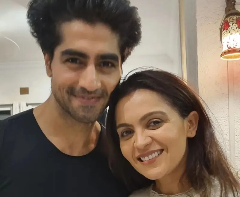 Ami Trivedi with Harshad Chopda