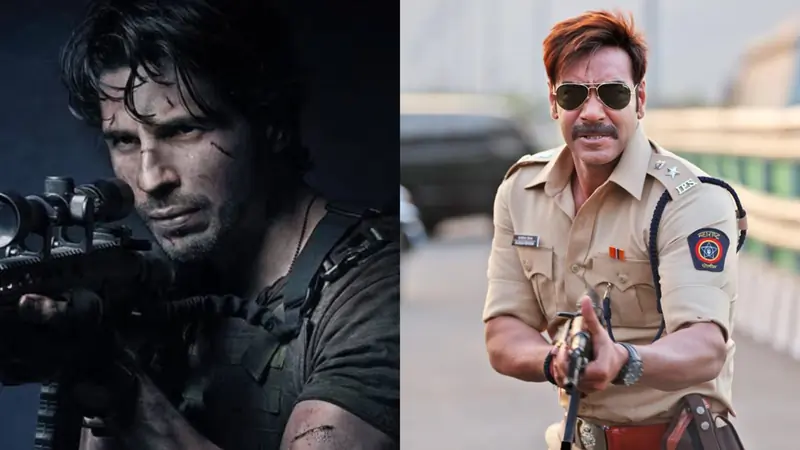 Sidharth Malhotra and Ajay Devgn 