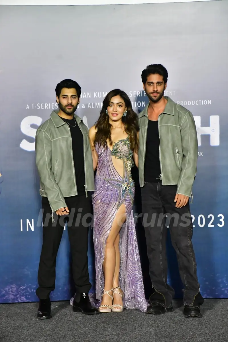 Khushalii Kumar, Tushar Khanna, Ehan Bhat