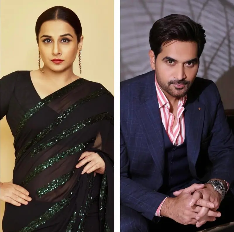 Humayun Saeed and Vidya Balan