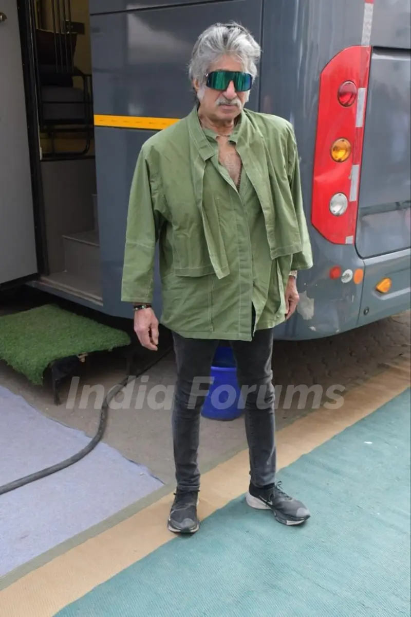Shakti Kapoor snapped for shoot 
