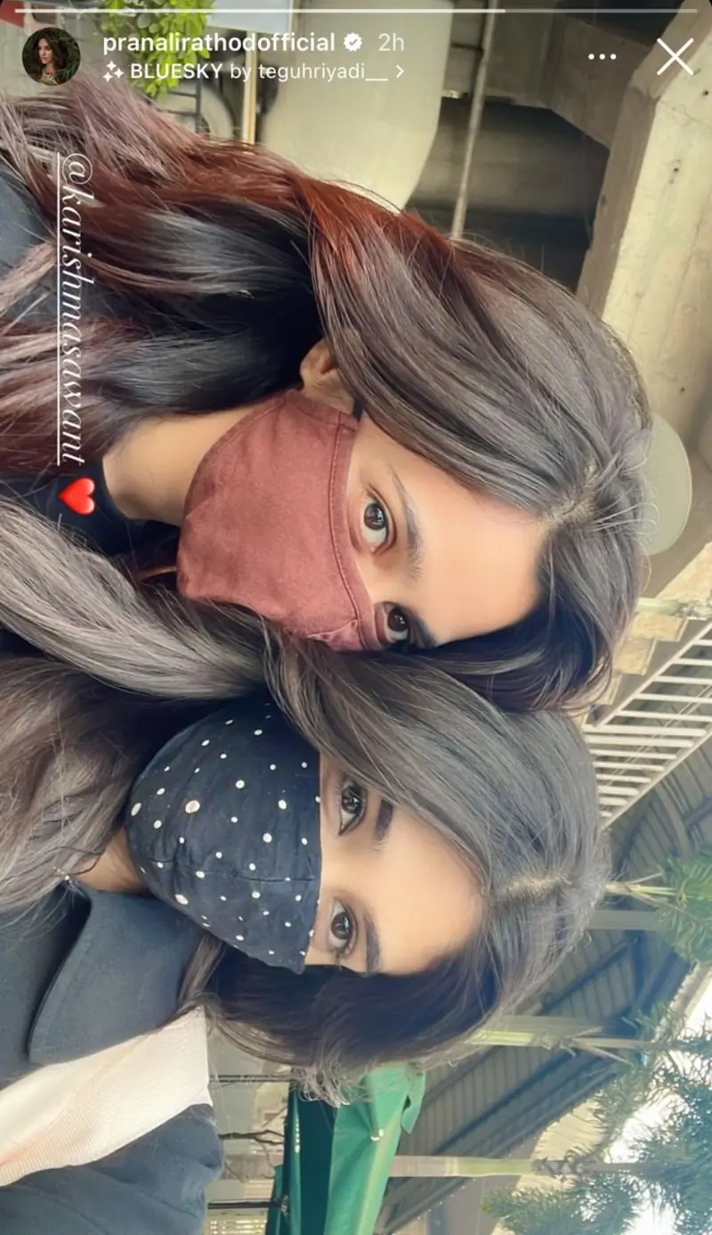 Pranali Rathod and Karishma Sawant