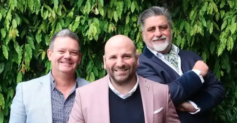 (from left) Gary Mehigan, George Calombaris and Matt Preston