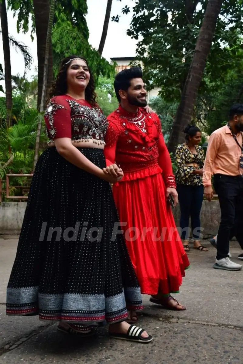 Anjali Anand and Shiv Thakare as contestants pictures from upcoming episode of Jhalak Dikhhla Jaa 11