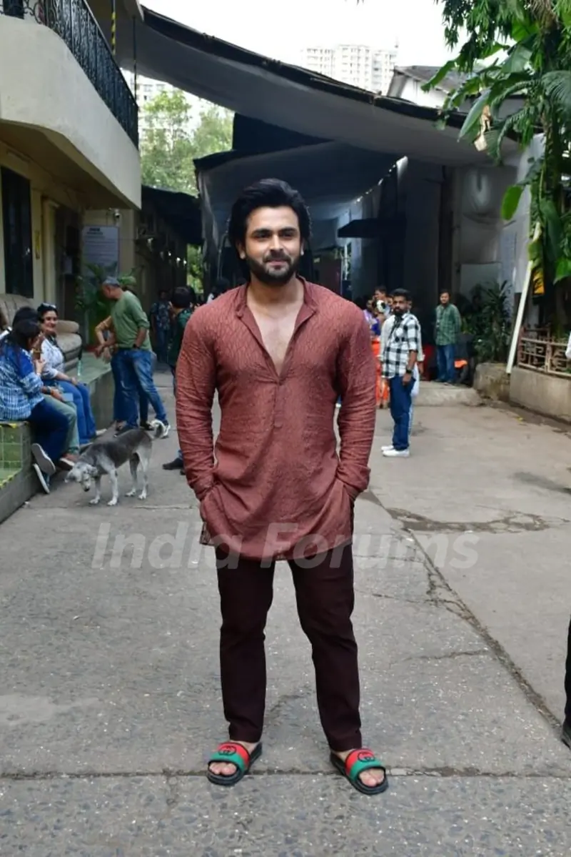 Shoaib Ibrahim as contestant picture on the sets of Jhalak Dikkhla Jaa 11