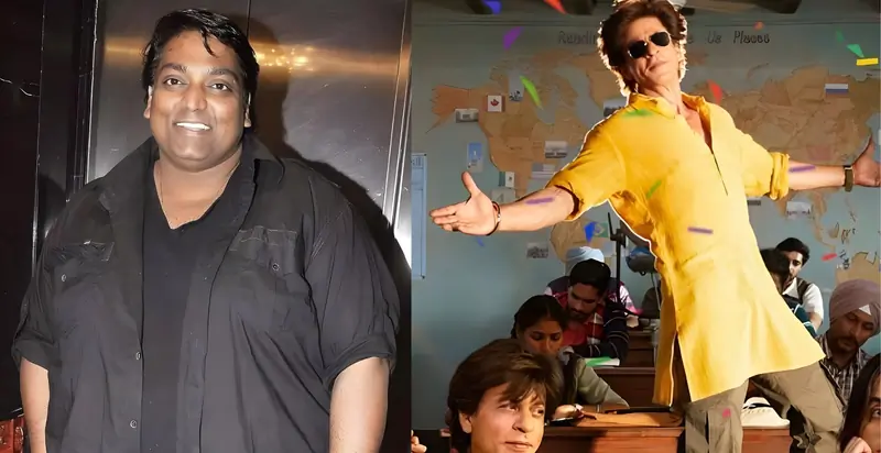 Ganesh Acharya and Shah Rukh Khan