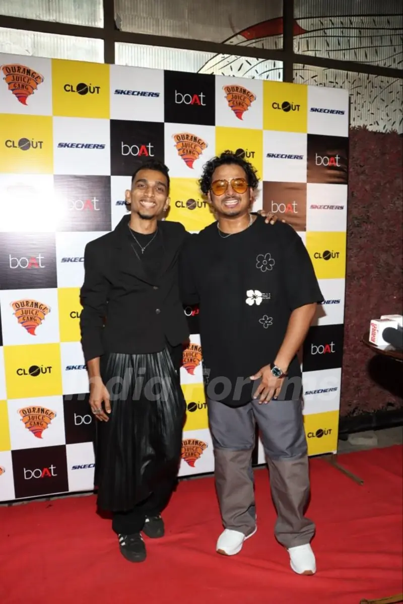 Pranit Prabhakaran and Neel Salekar at an event of Orange Juice Gang aka The Jinklo Boys