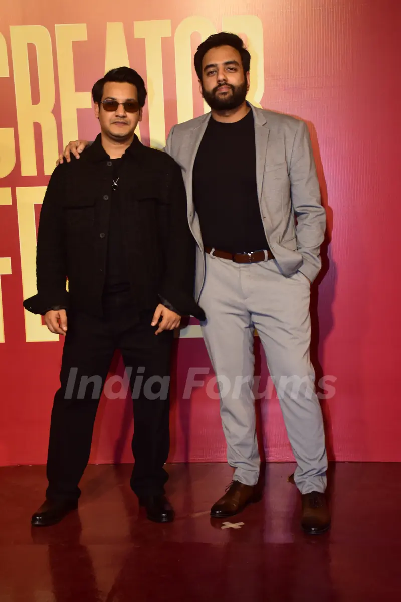 Yashraj Mukhate snapped at Myntra creators event