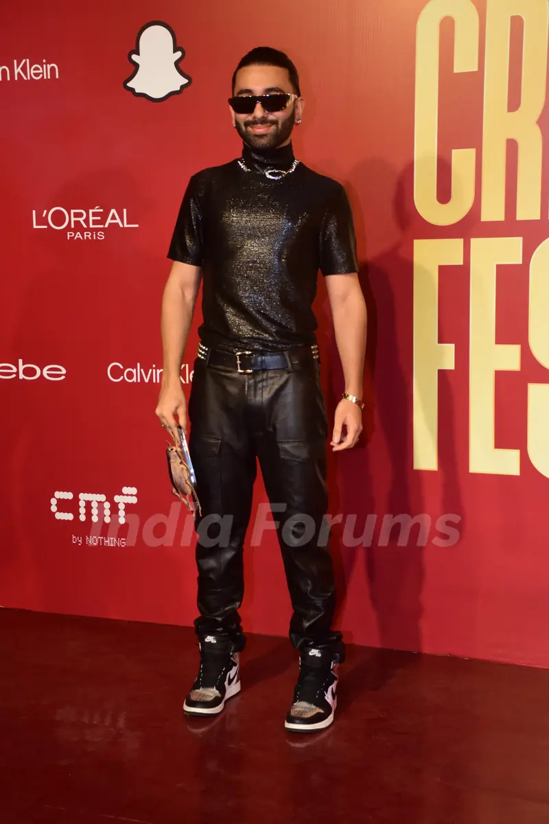 Orry  snapped at Myntra creators event