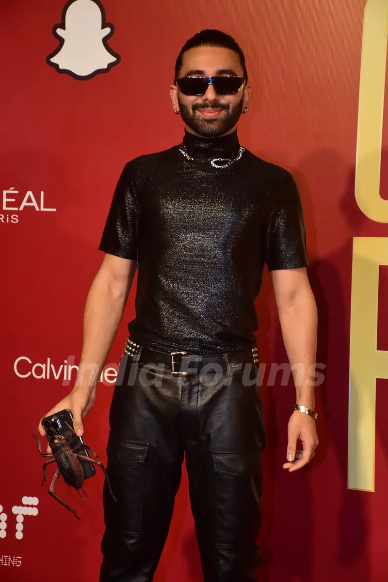 Orry  snapped at Myntra creators event