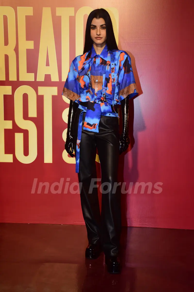 Ayesha Kanga snapped at Myntra creators event