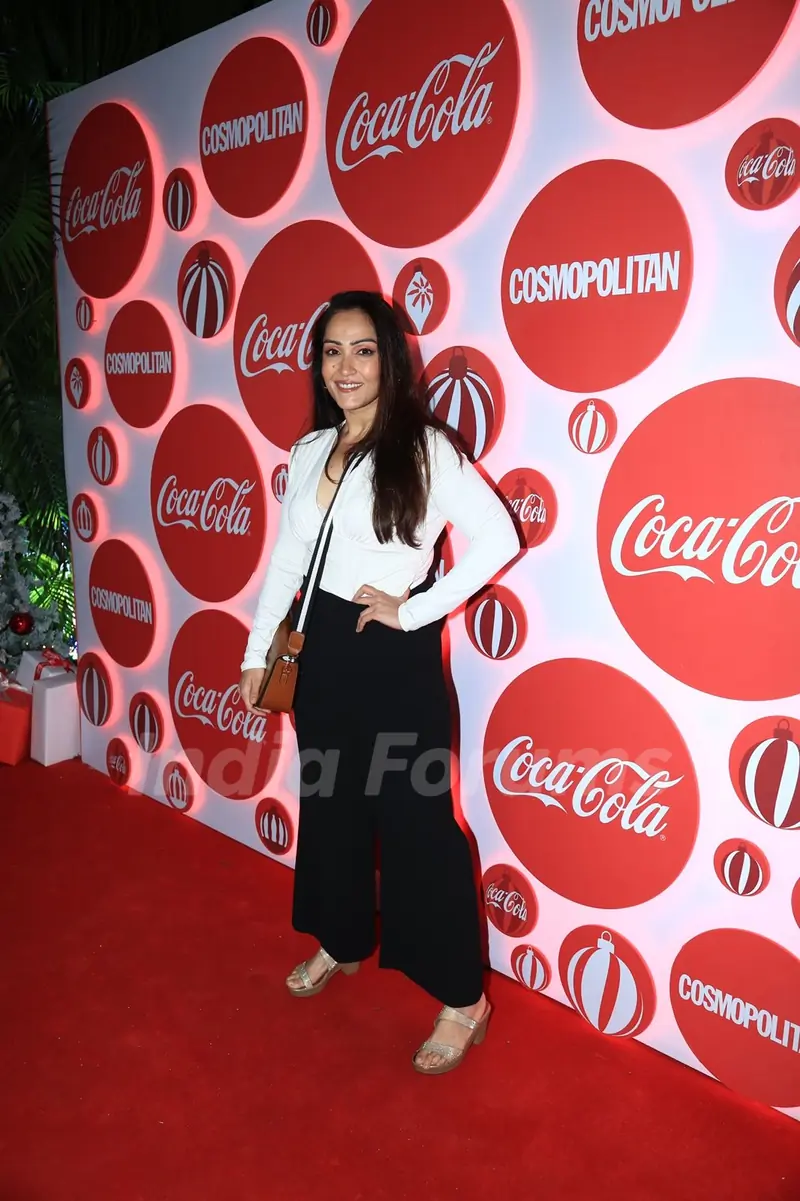 Celebrities spotted at an Christmas event  