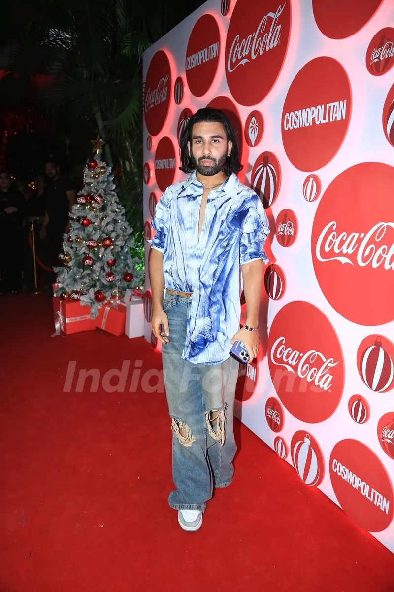 Celebrities spotted at an Christmas event  