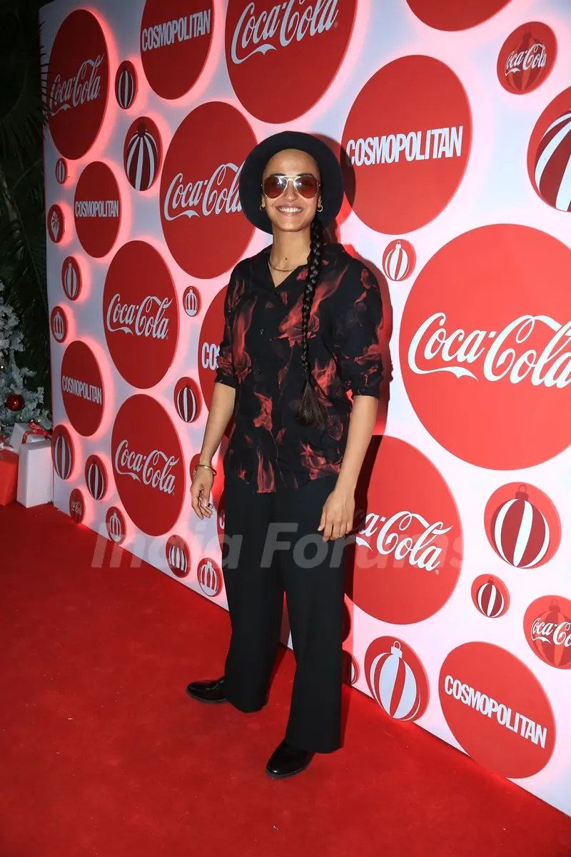 Celebrities spotted at an Christmas event  