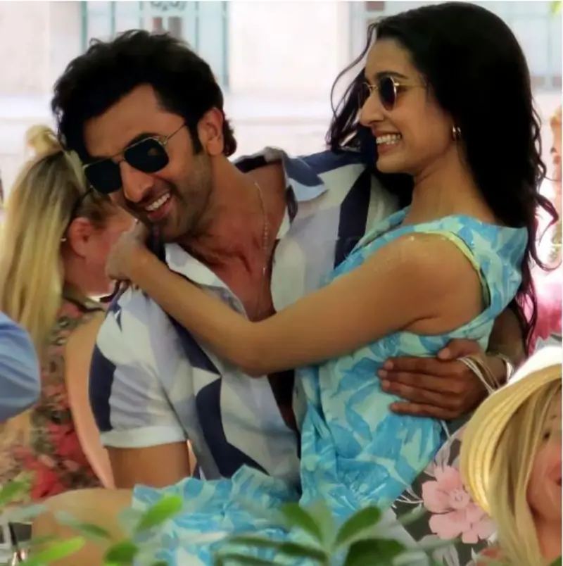 Shraddha Kapoor and Ranbir Kapoor in "Tu Jhoothi Main Makkar"