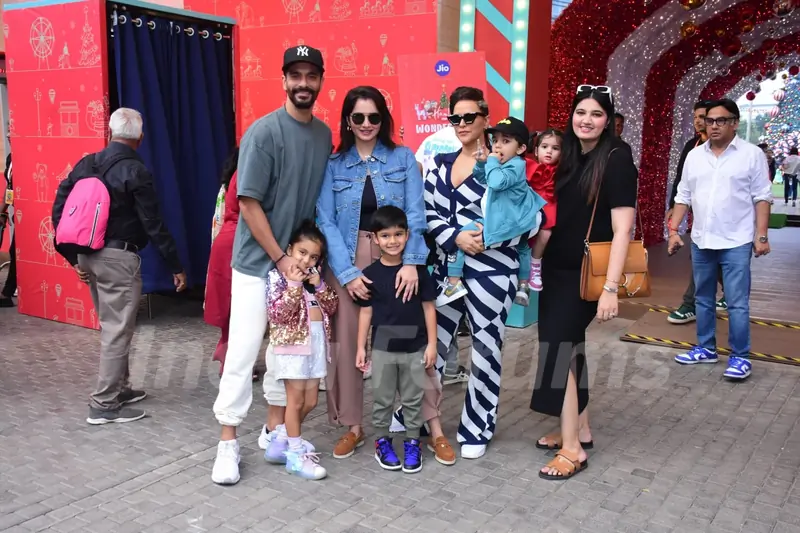 Celebrities snapped at Hamley wonderland