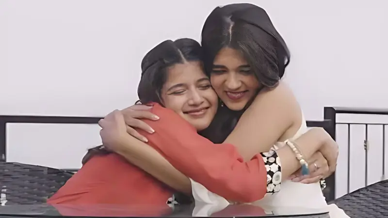 Samridhii Shukla and Pranali Rathod