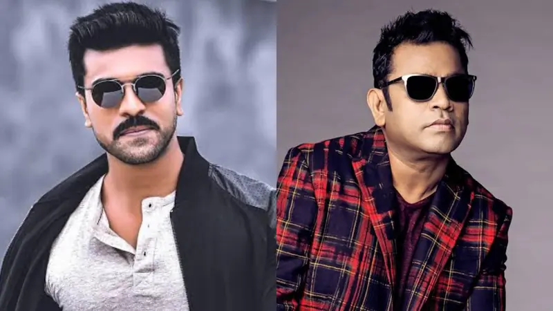 Ram Charan and A R Rahman