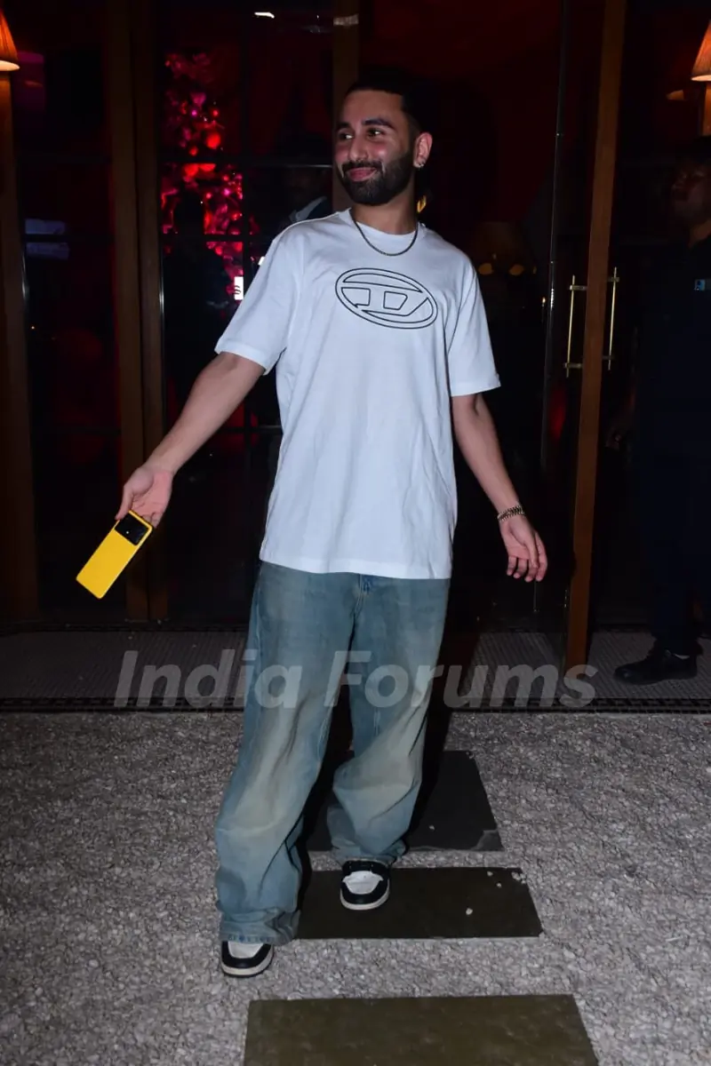 Orry snapped in the city