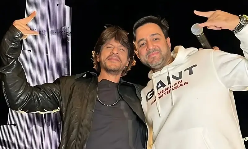 Shah Rukh Khan and Siddharth Anand