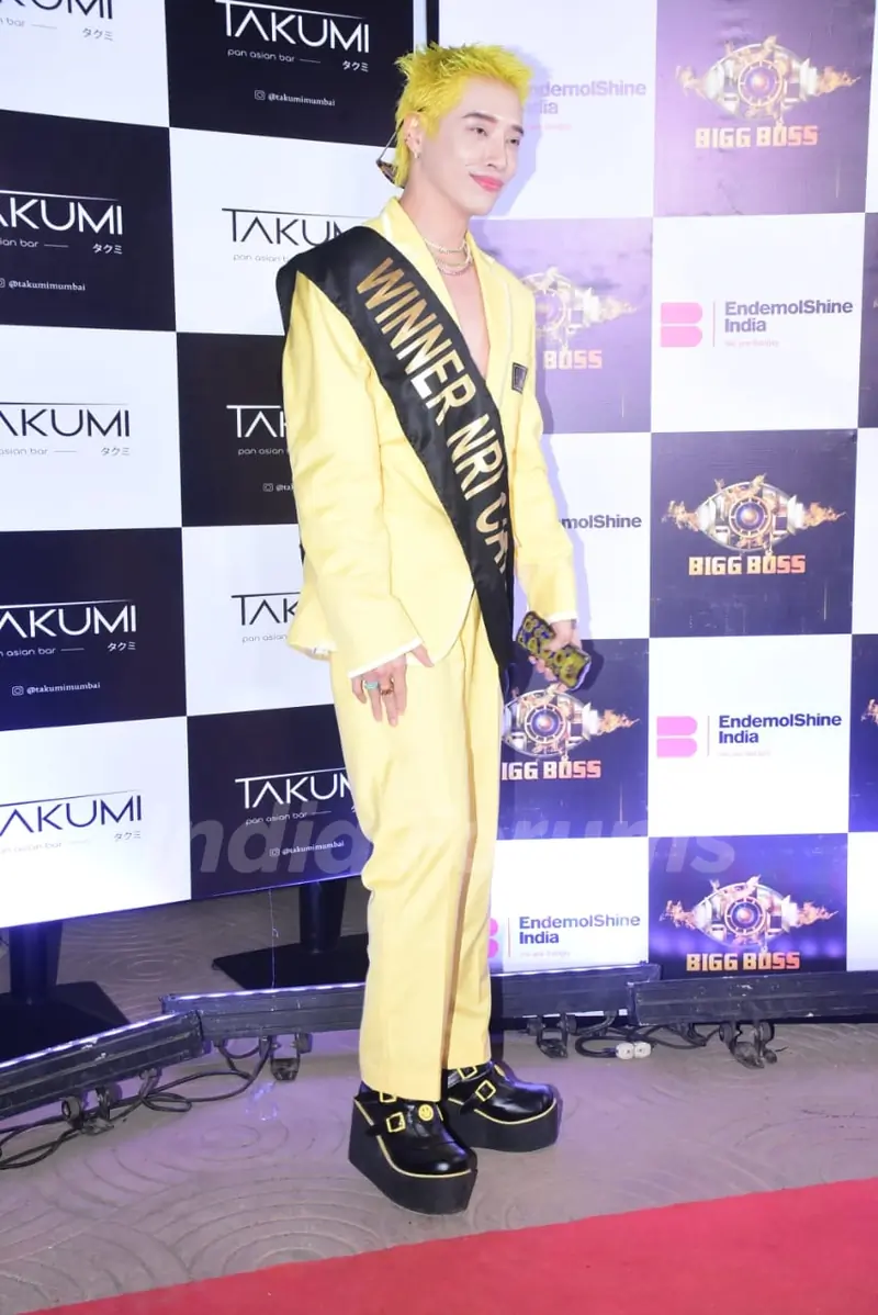 AOORA  attend Bigg Boss 17 success party