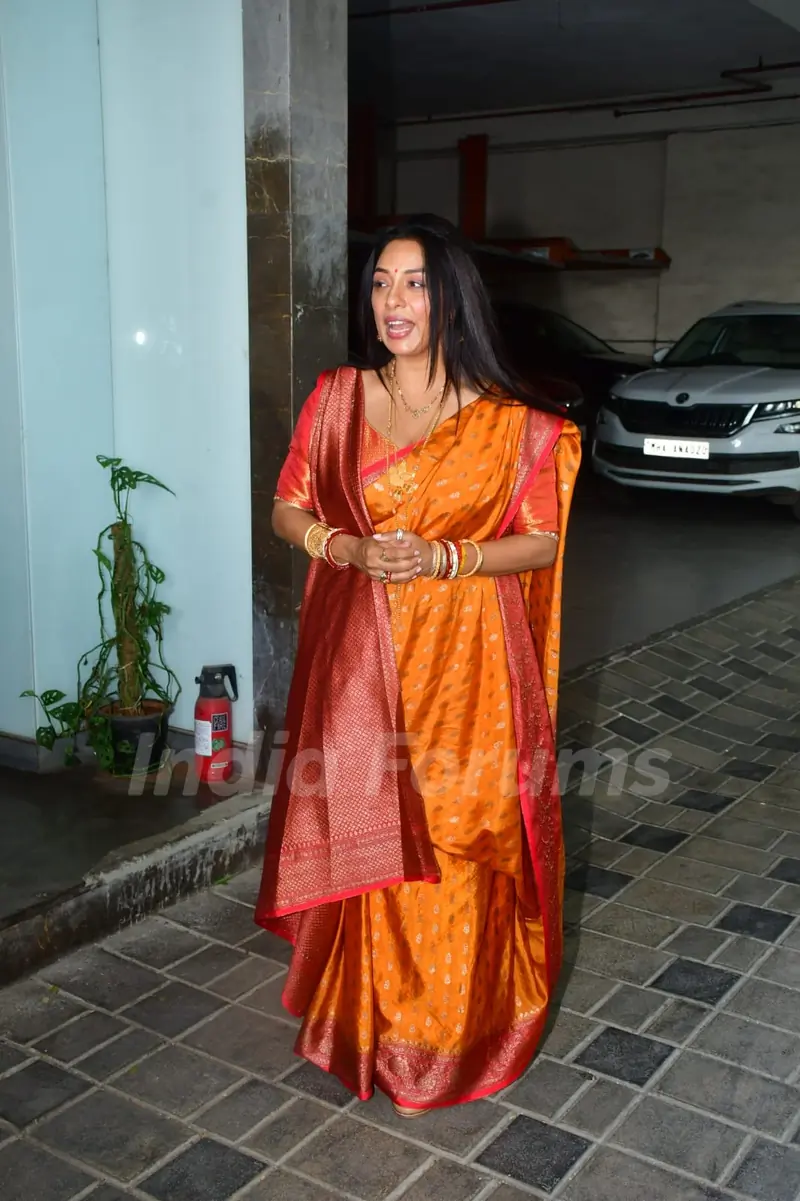 Rupali Ganguly spotted in the city