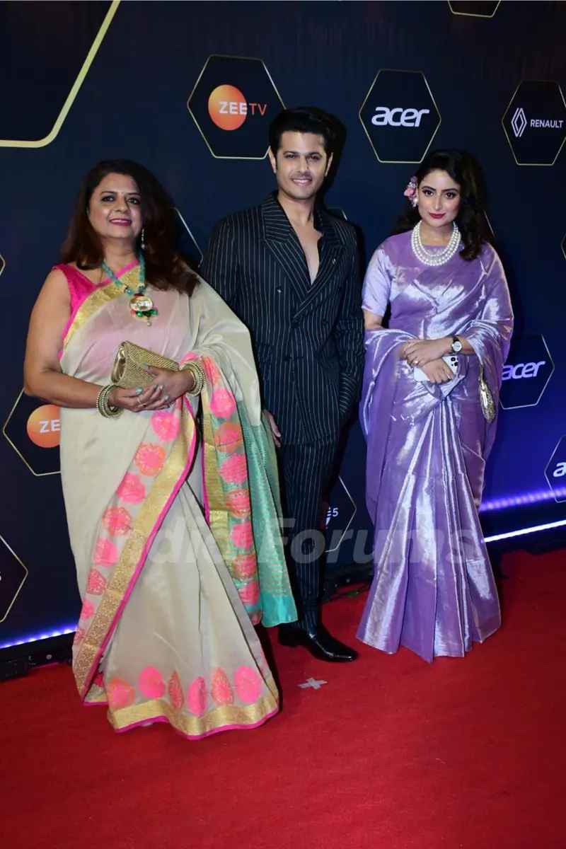 Neil Bhatt and Aishwarya Sharma attend Dadasaheb Phalke International Film Awards 2024