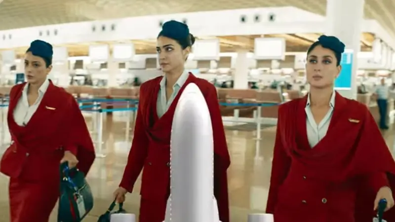 'Crew' teaser: Tabu, Kareena & Kriti are three sassy flight attendants & one big plan?