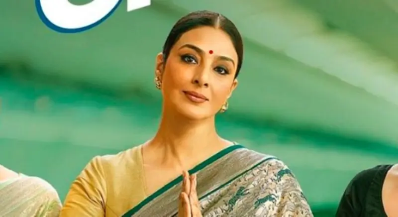 "Wrap time..cake time," says Tabu as she completes shooting for 'Crew'